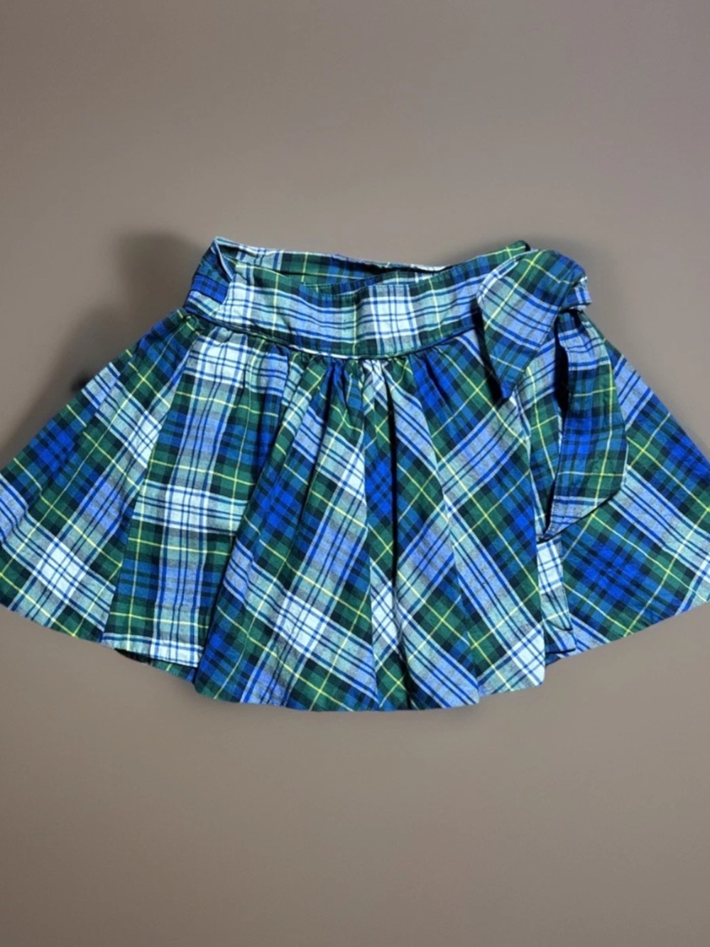 Ralph Lauren Wrap Plaid Skirts - size 10